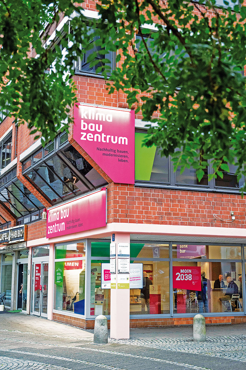 Das Klima Bau Zentrum in der Knochenhauerstraße