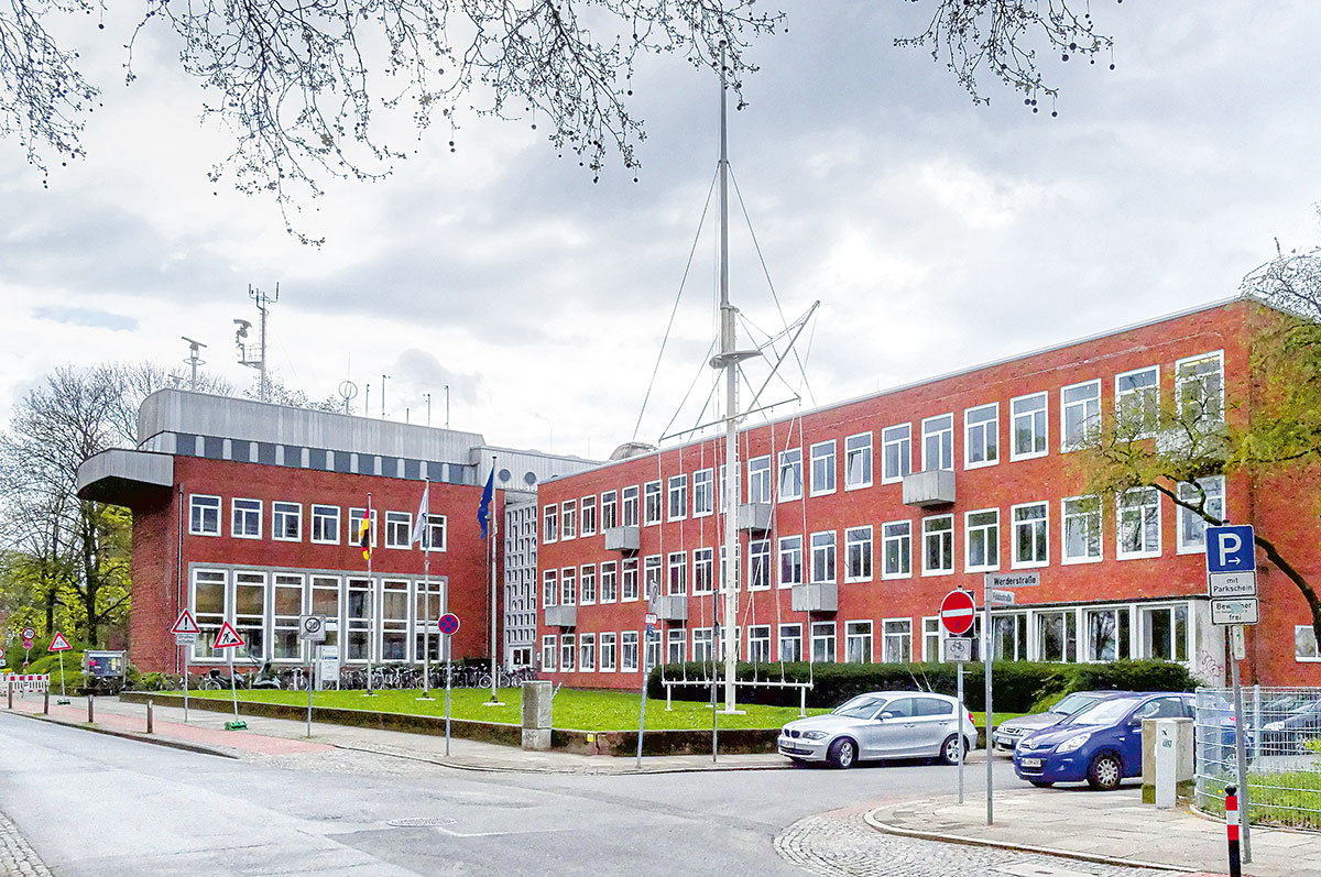 Olbers-Planetarium Lehrgebäude Seefahrtschule Bremen