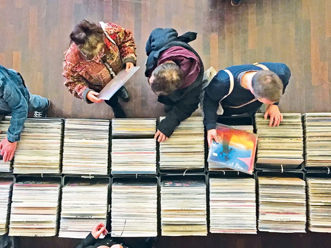 Schallplatten in Hülle und Fülle