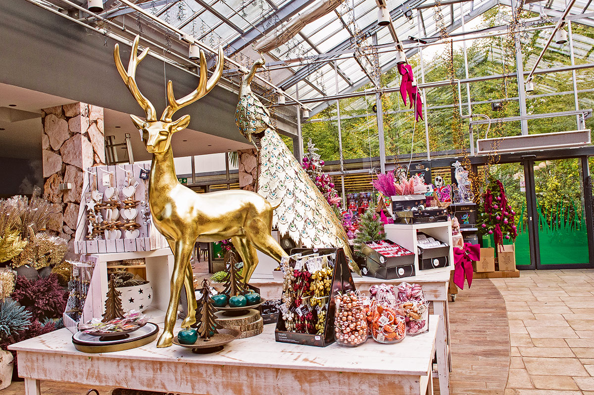 Ausgefallene winterlich - weihnachtliche Accessoires