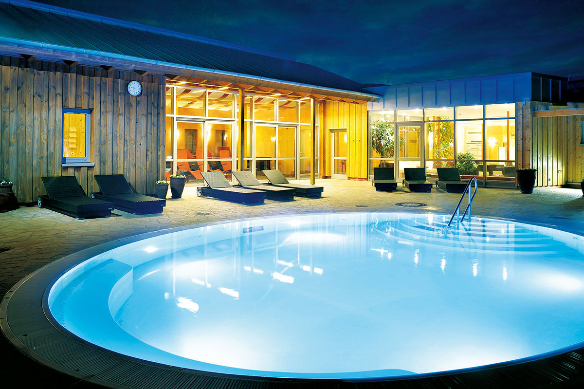 Stilvoll entspannen im Erlebnisbad Ronolulu