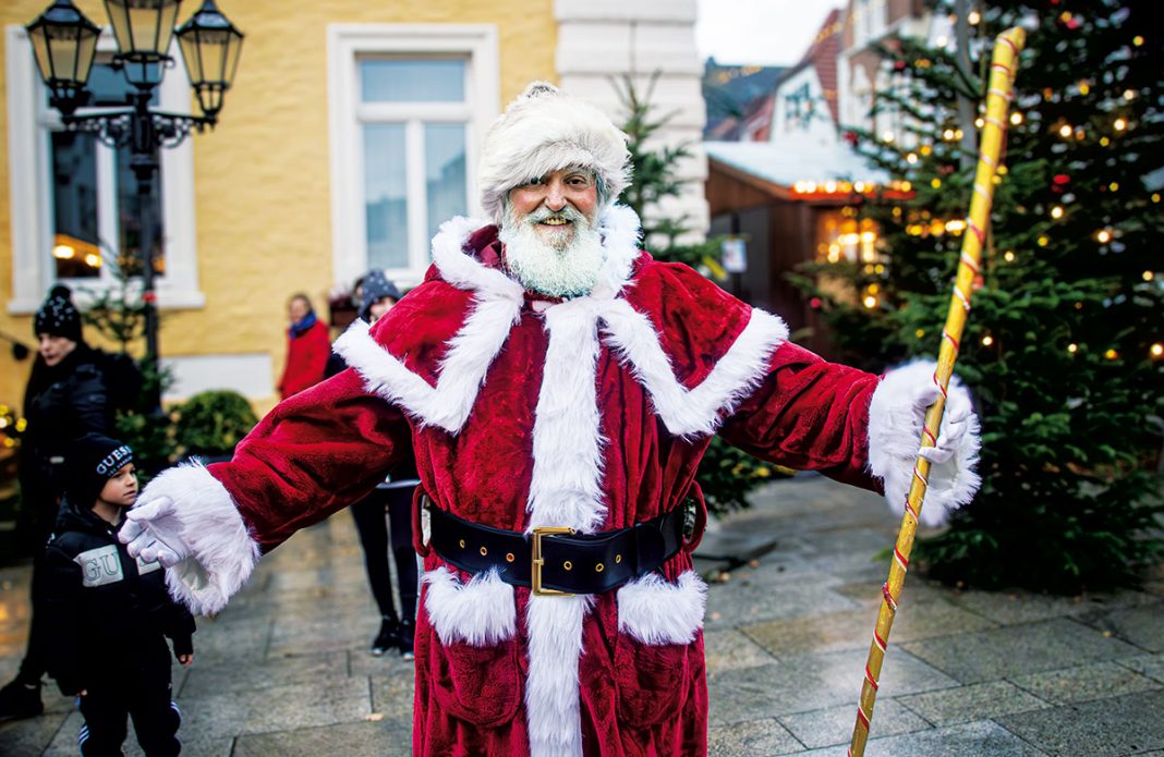 In Verden kommt der Weihnachtsmann