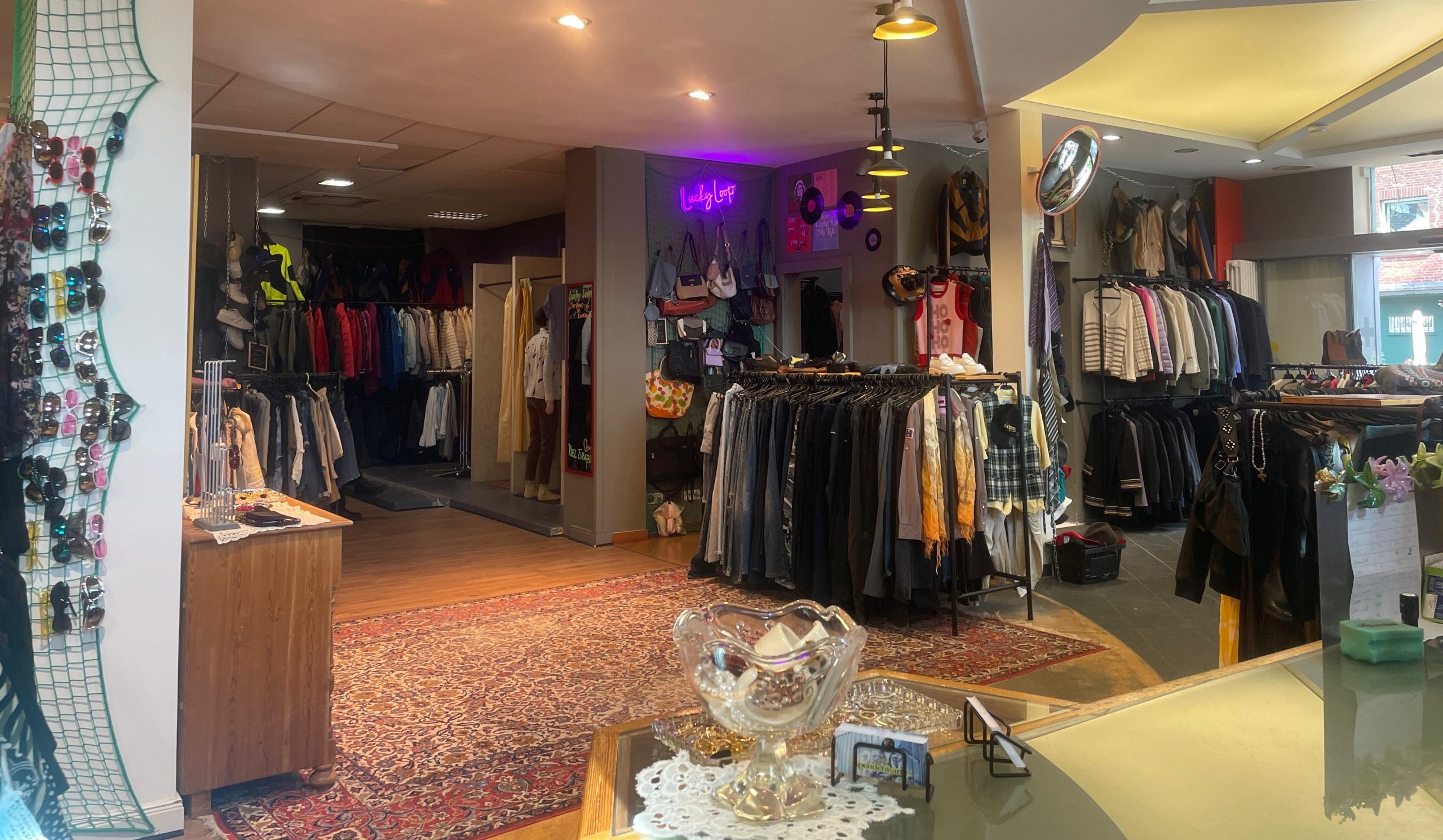 Der Innenraum des neuen Ladens Foto: Lucky Loop