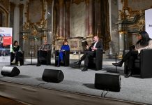 Europasalon im Theater Bremen am 24. Juni Europa-Salon Augsburg, (c) Marcus Merk, Augsburger Allgemeine