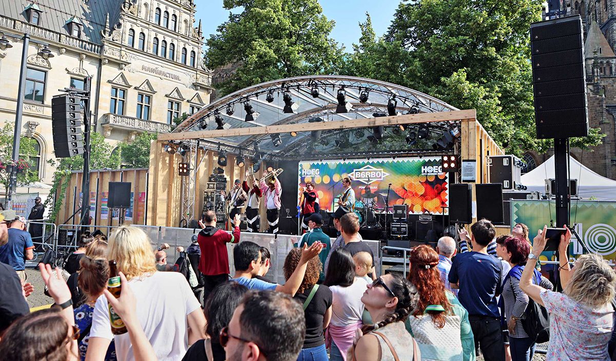 Bald wird der Domshof wieder zur großen Open Air-Bühne Foto: CityInitiative